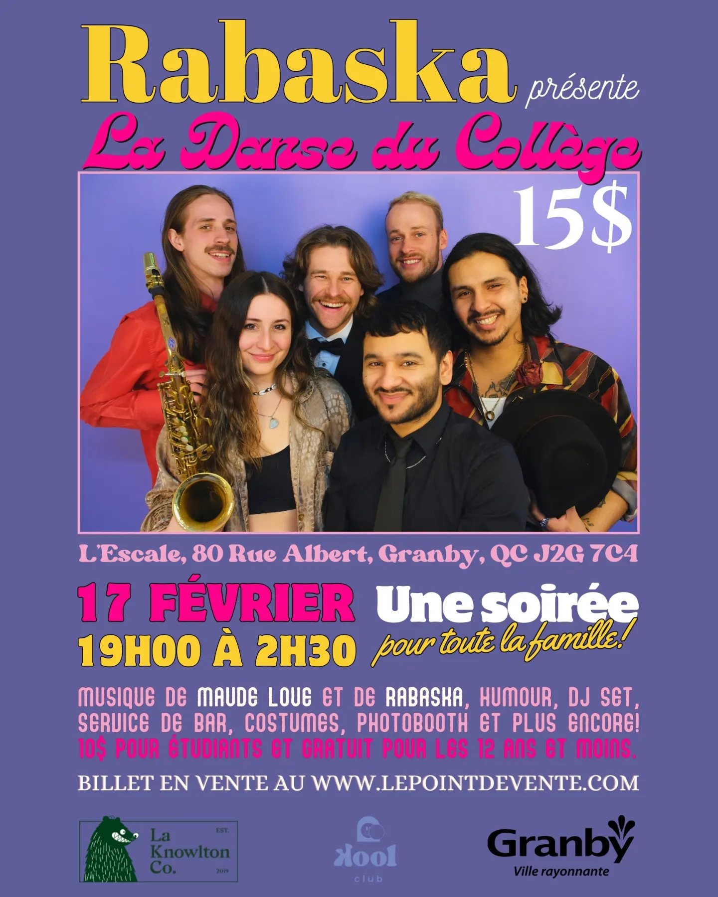 Affiche La Danse du Collège